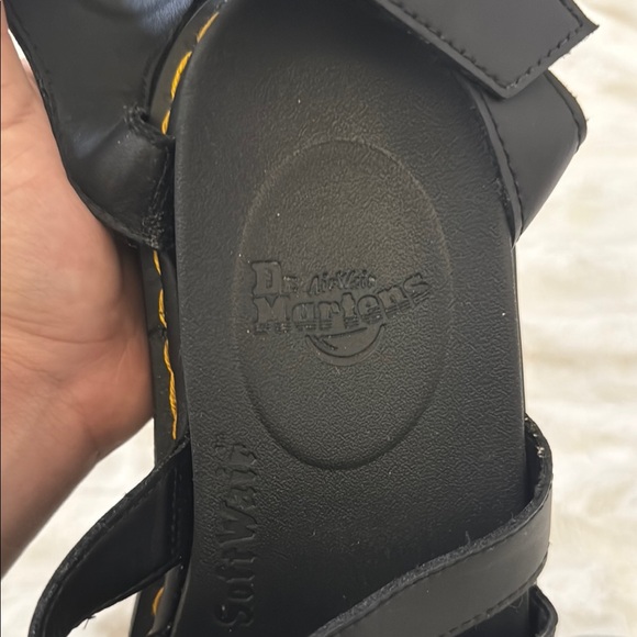 Dr. Martens Black Strappy Sandals - Picture 3 of 10
